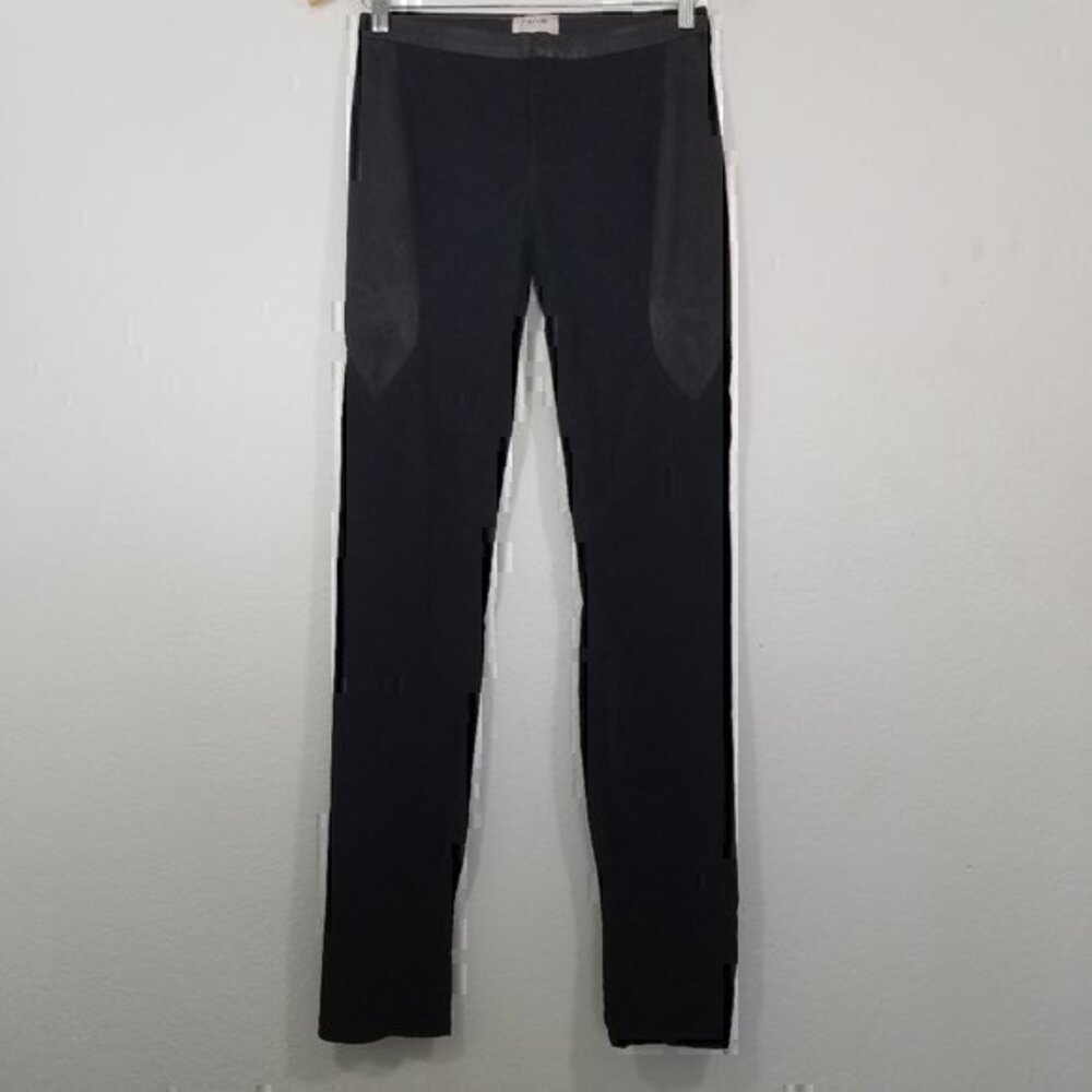 Helmut Lang Corduroy Lamb Leather Panel Pant 27
